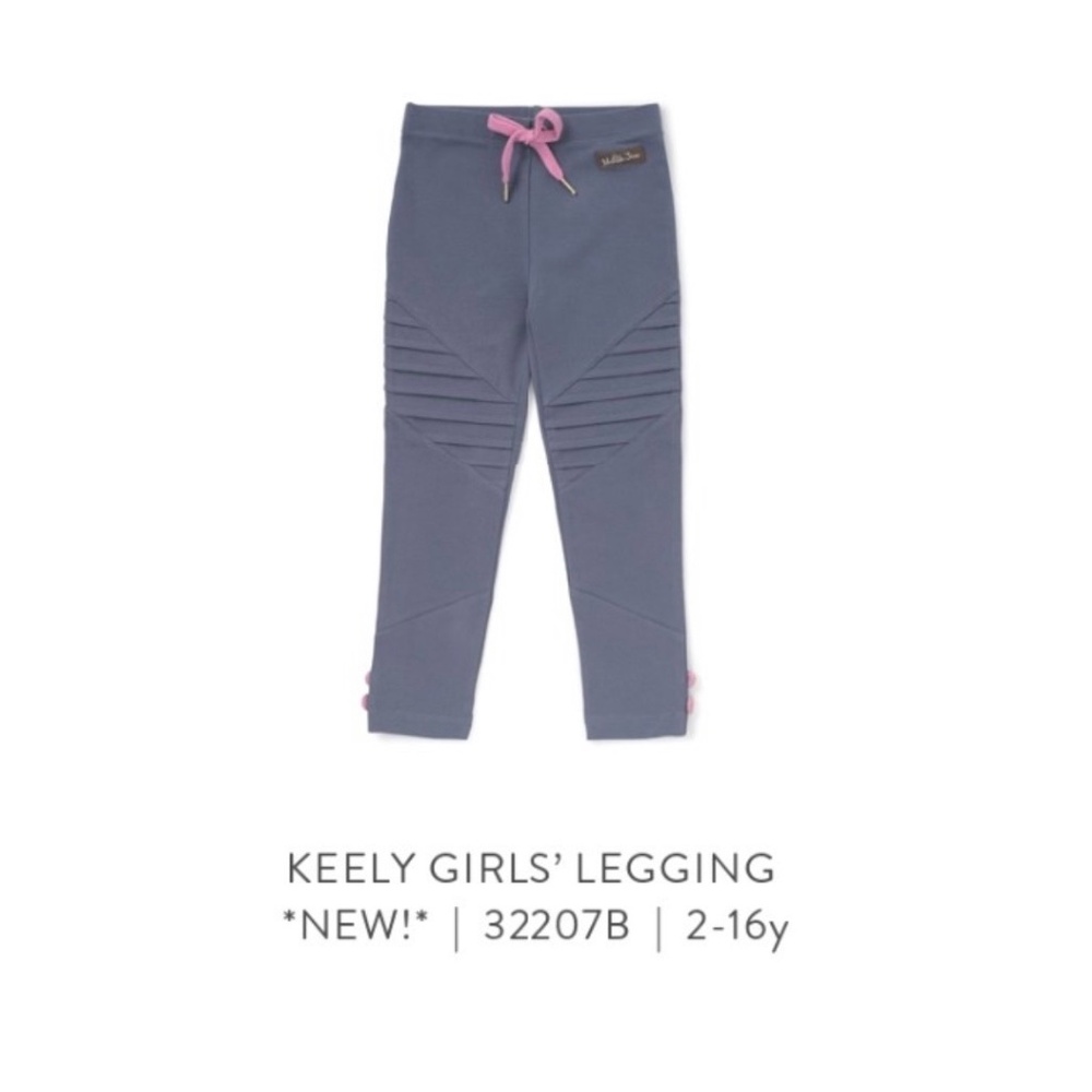 Matilda Jane Just Imagine Keely Moto Legging -- girls size 10 -- EUC